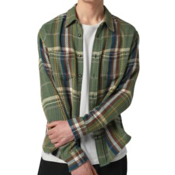 Corridor Cotton Plaid Regular Fit Button Down Cabin Shirt - Picture 3 of 4